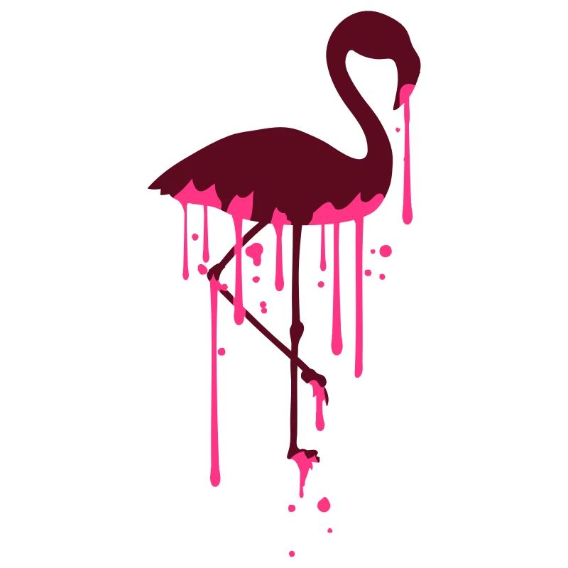 timbre graffiti goutte modèle rangée silhouette u