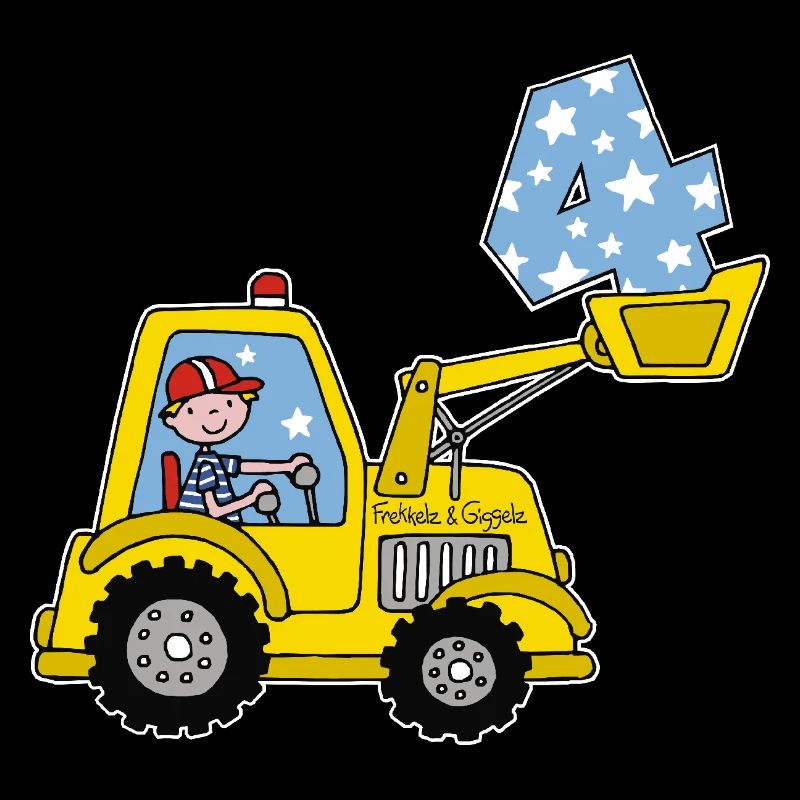 Bagger 4. Geburtstag