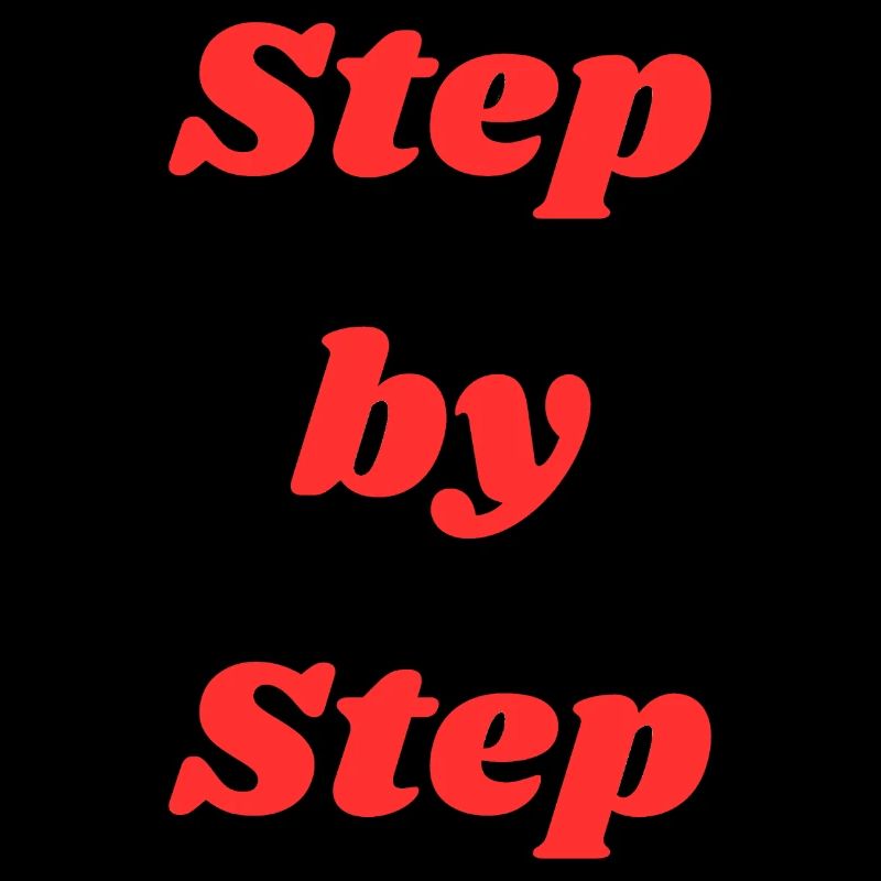 Step by step typography
