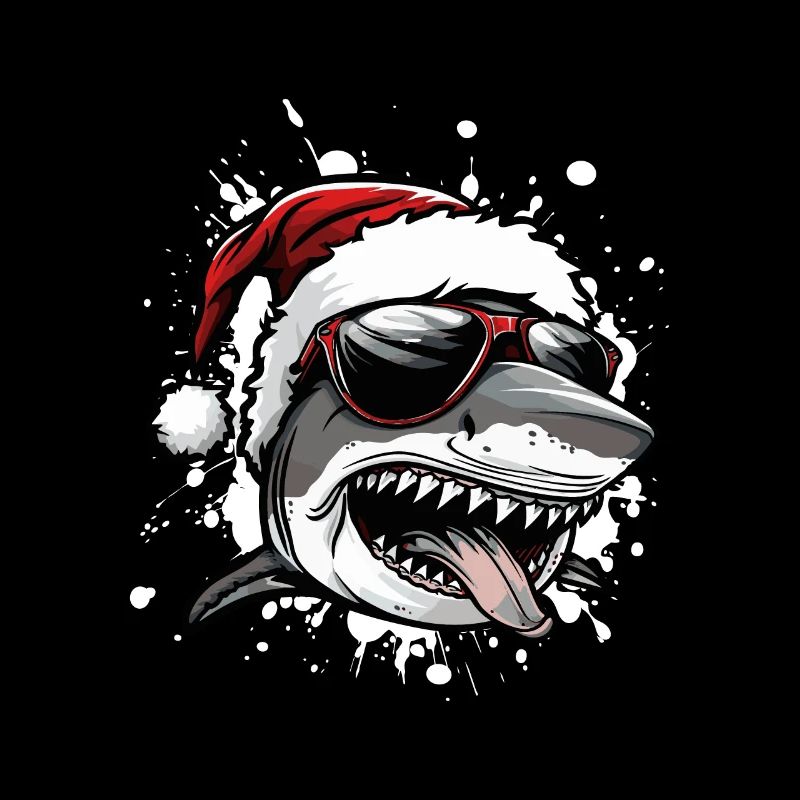 Shark Christmas Funny