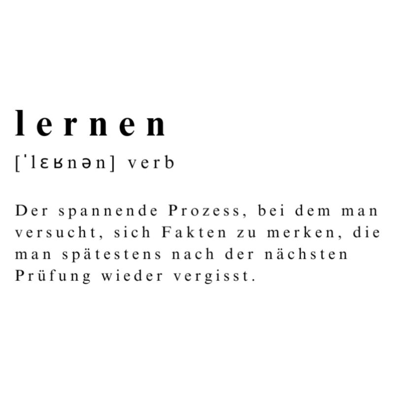 Learning - Verb - Definition - Phonetic Transcription