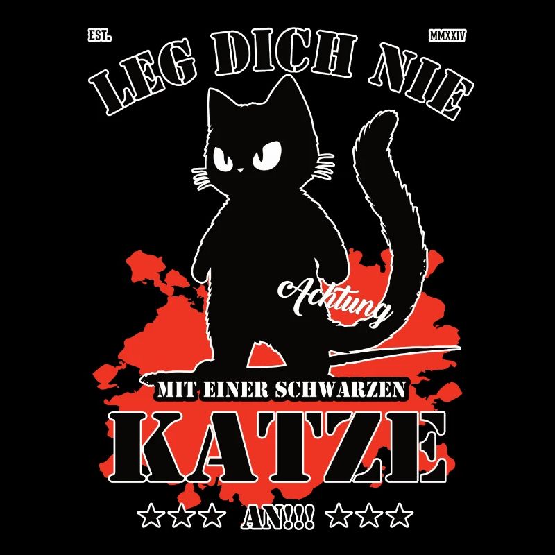 Ne plaisantez pas avec un chat noir !