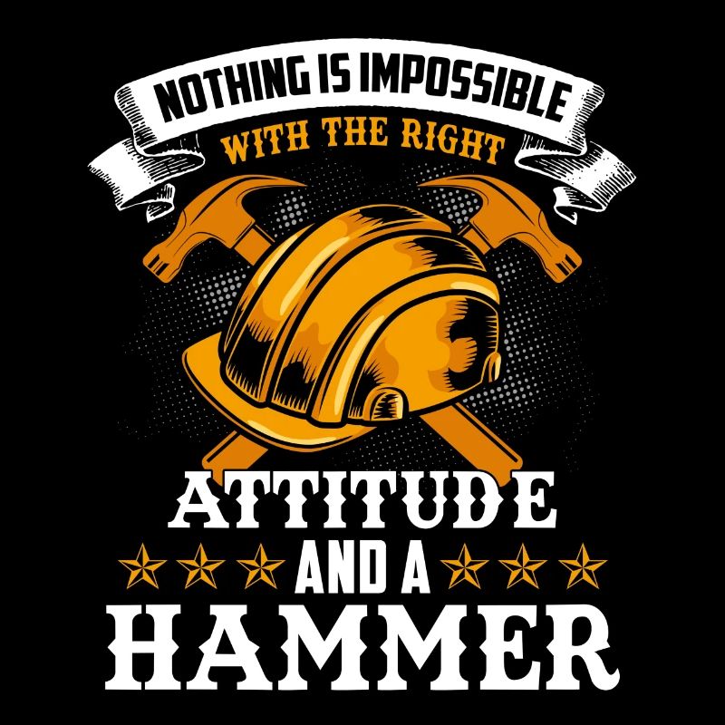 construction worker hammer