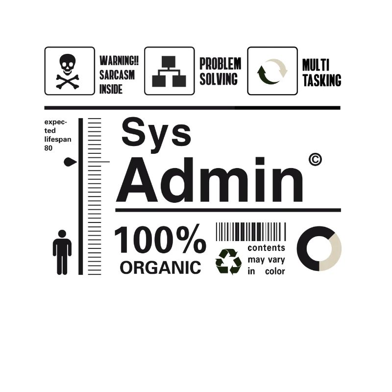 Sys Admin Pingouin Ordinateur Nerd pc Platine cpu ner