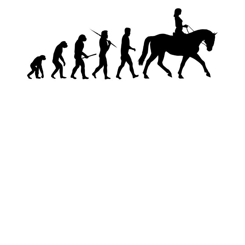 Evolution riding, equestrian gift