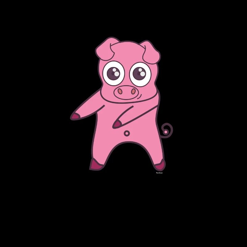 Floss Dance Move Schwein