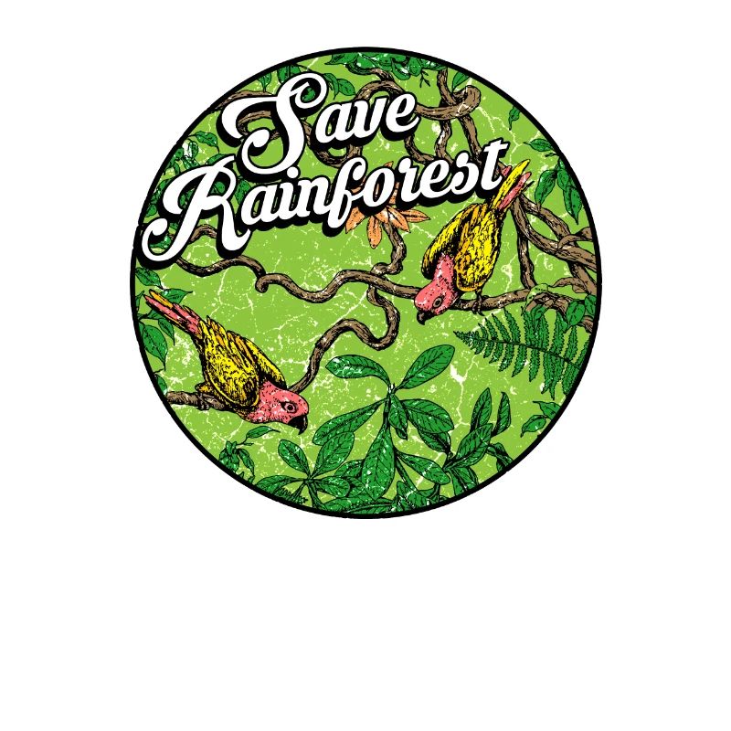 Rainforest tropics environmental protection birds jungle