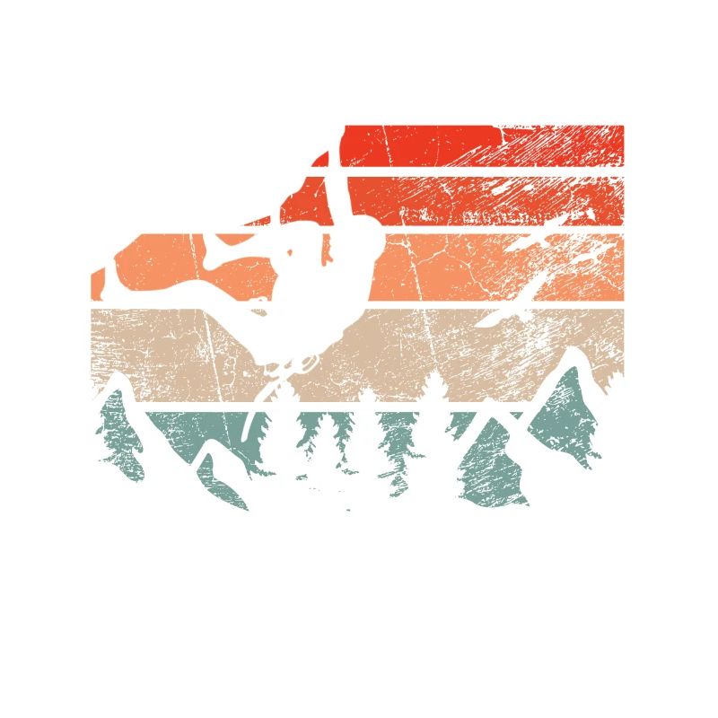 Retro Bouldern Klettern Boulderer Boulder