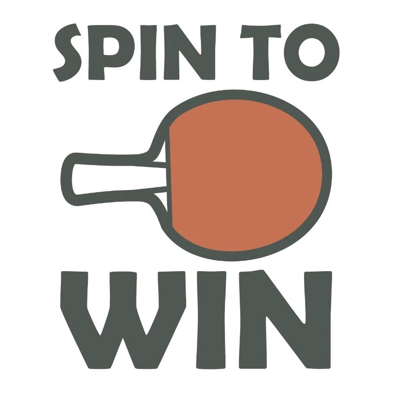 Raquette de ping-de-table Spin to Win
