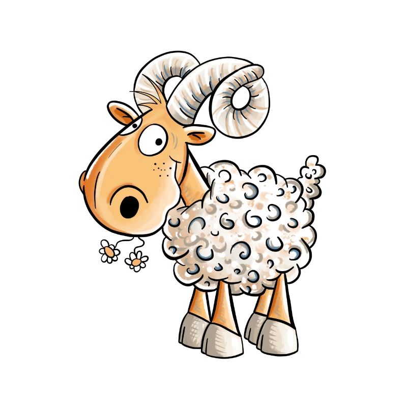 Joyeux Ram I Mouton Chèvre I Mouton