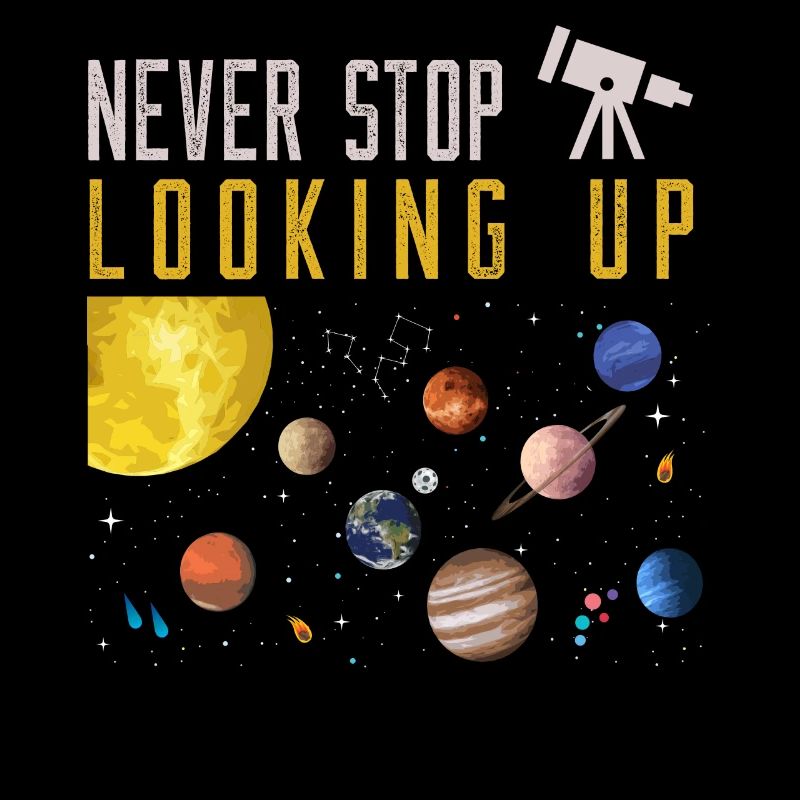 Solar system, telescope, stargazing