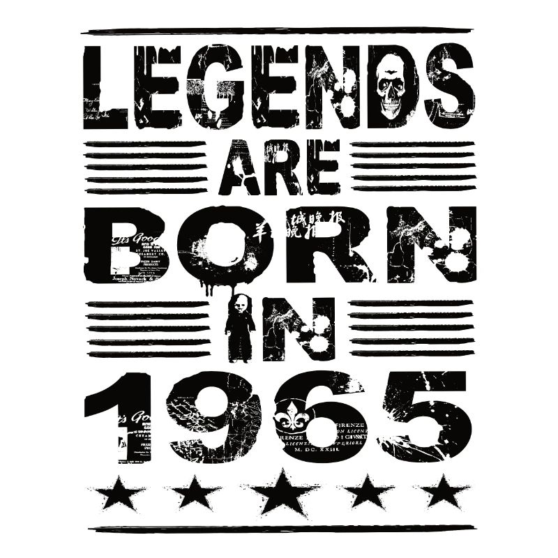 Legends are born in 1965
