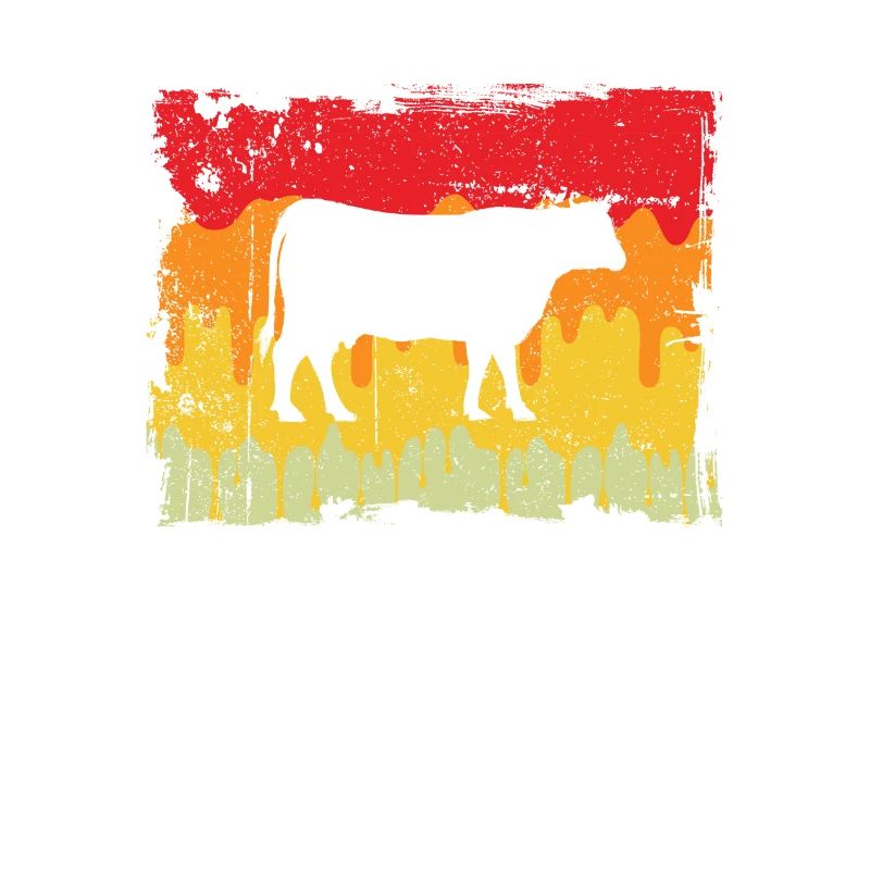 Cow Beef Retro