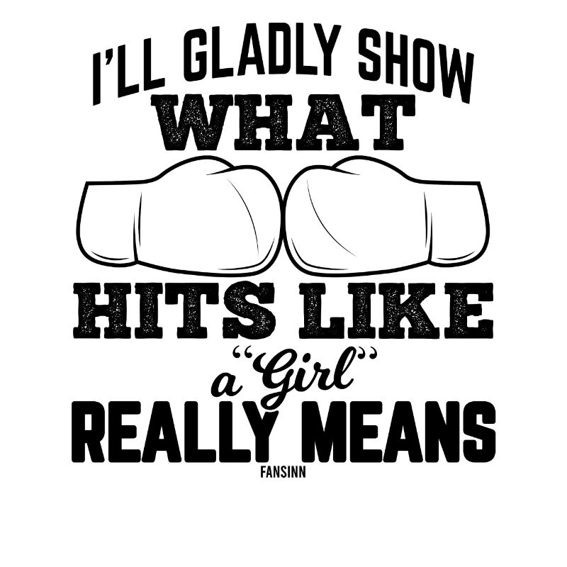 Boxkampf Mädchen Boxsport Geschenk