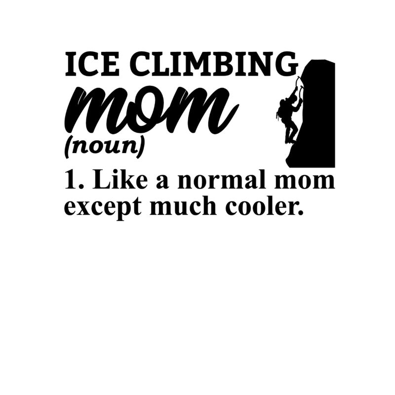 Eiskletterer Eisklettern Sportler Eis Klettern