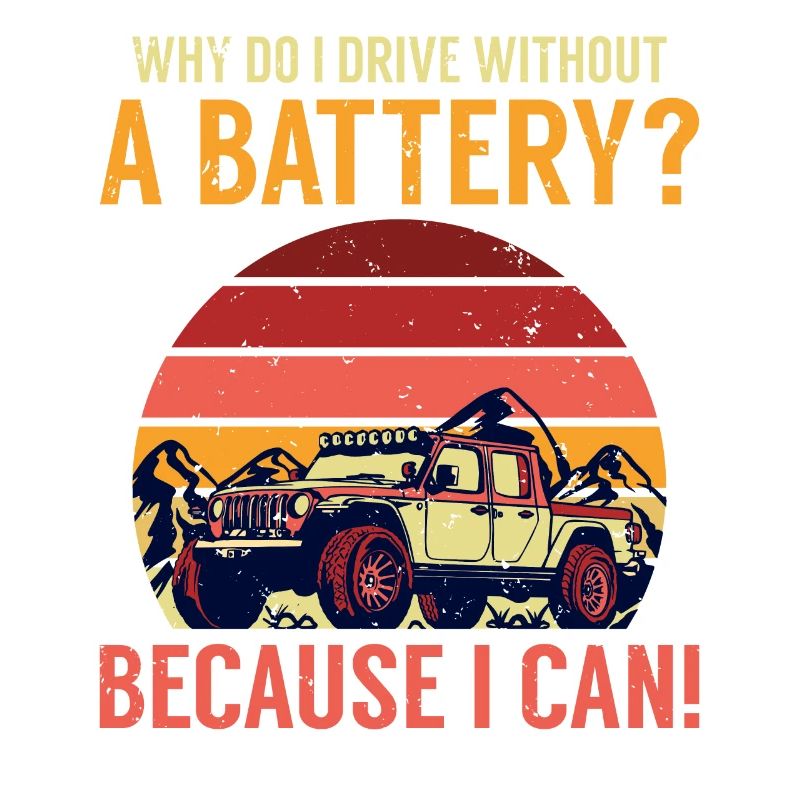 Why do I drive without a battery Anti e-Car