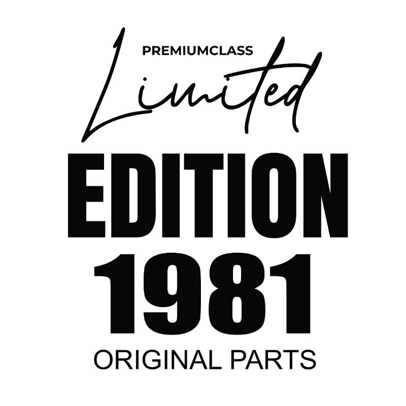 Édition limitée 1981