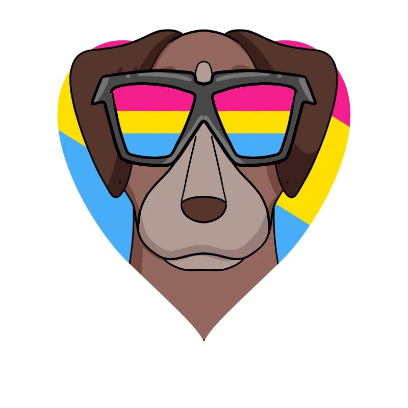 Pansexual Pointer Dog Gift