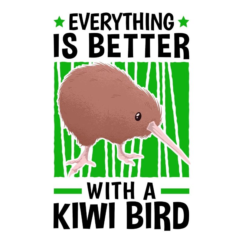 Everything is better with a kiwi bird