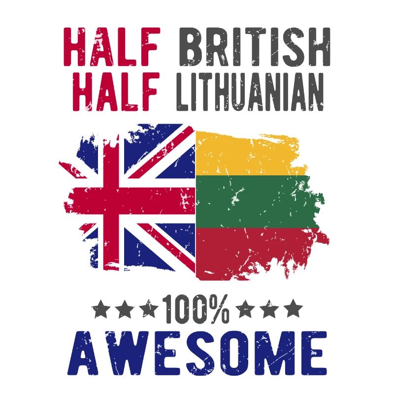 Half British Half Lithuanian