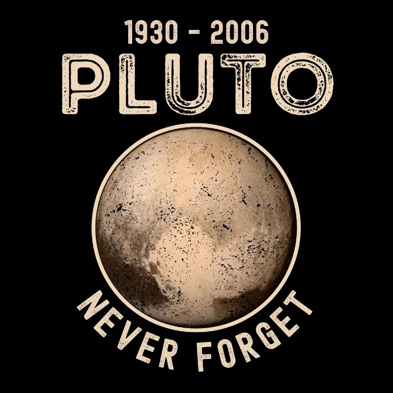 Pluto 1930-2006 never forget