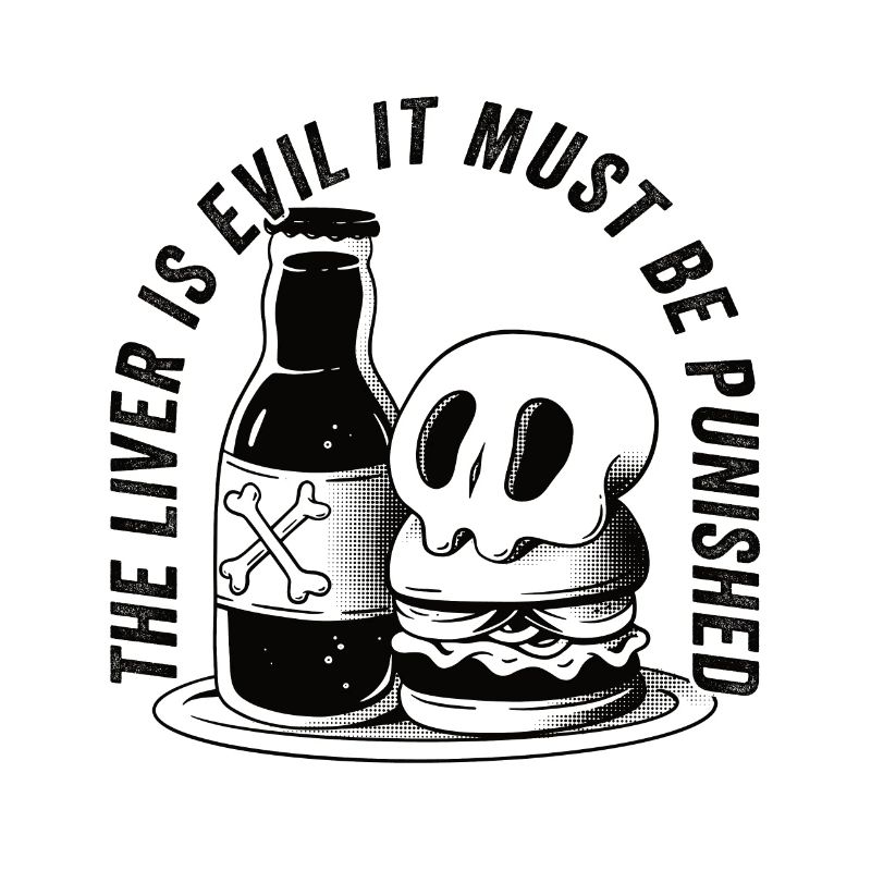 The liver is evil and is punished