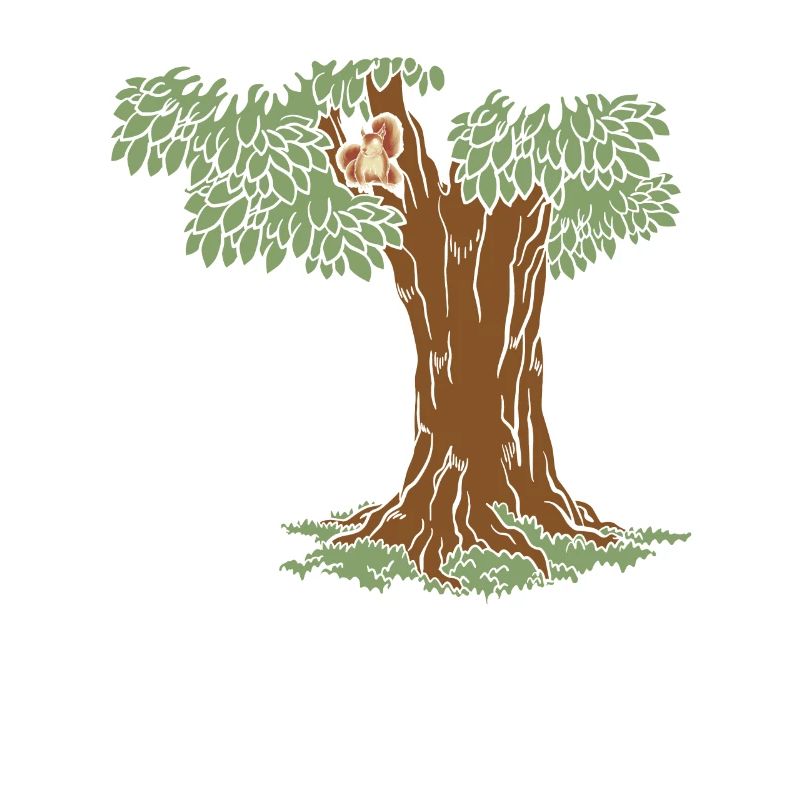 Squirrel Tree Squirrel Lover