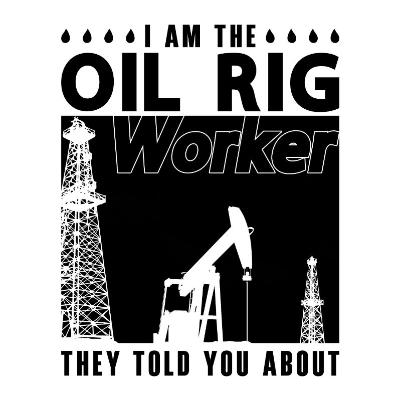 Ich Bin Der Bohrinselarbeiter Ölfeldarbeiter