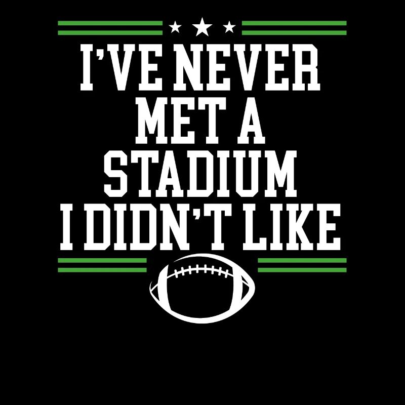 I've never seen a stadium