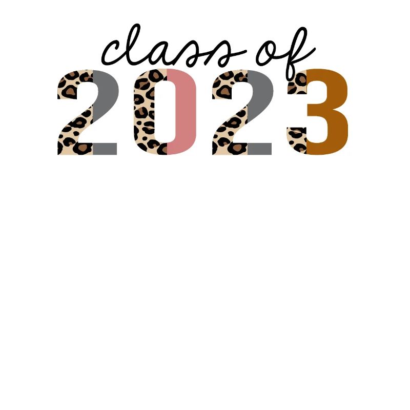 classe de 2023 Leopard Print Funny