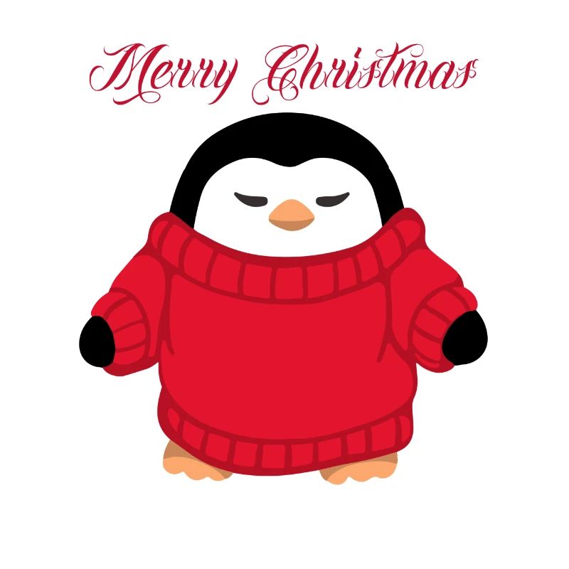 Pingouin de Noël