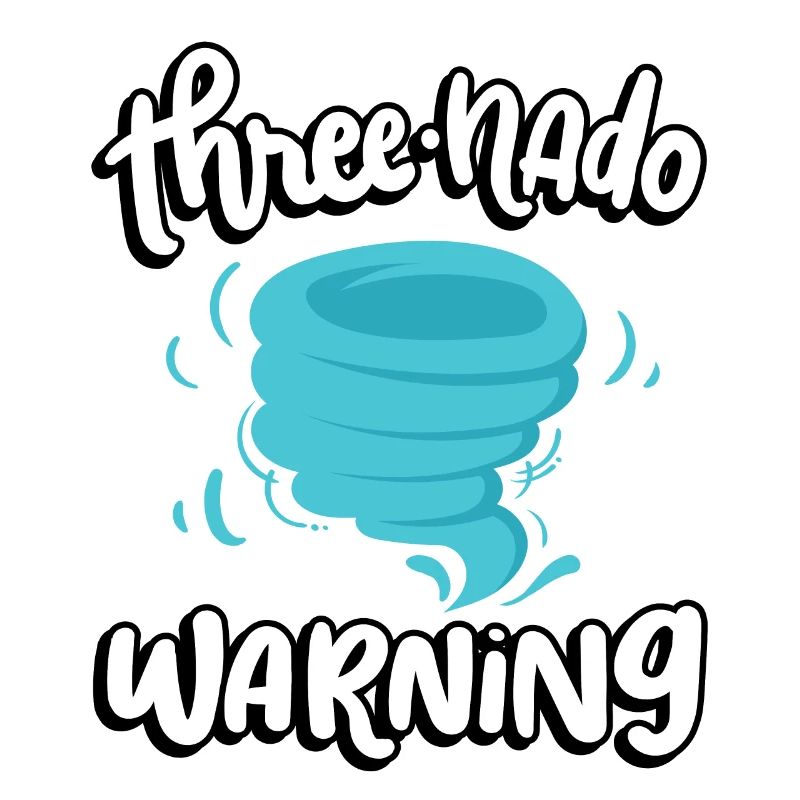 Three-cyclone warning 3rd birthday | Tornado