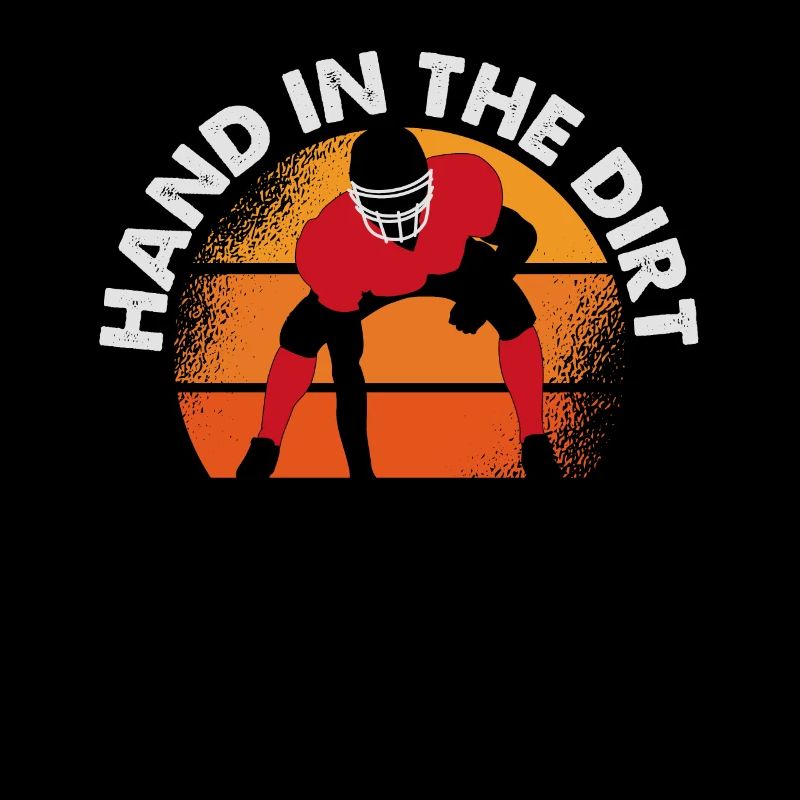 La main dans le Dirt Lineman