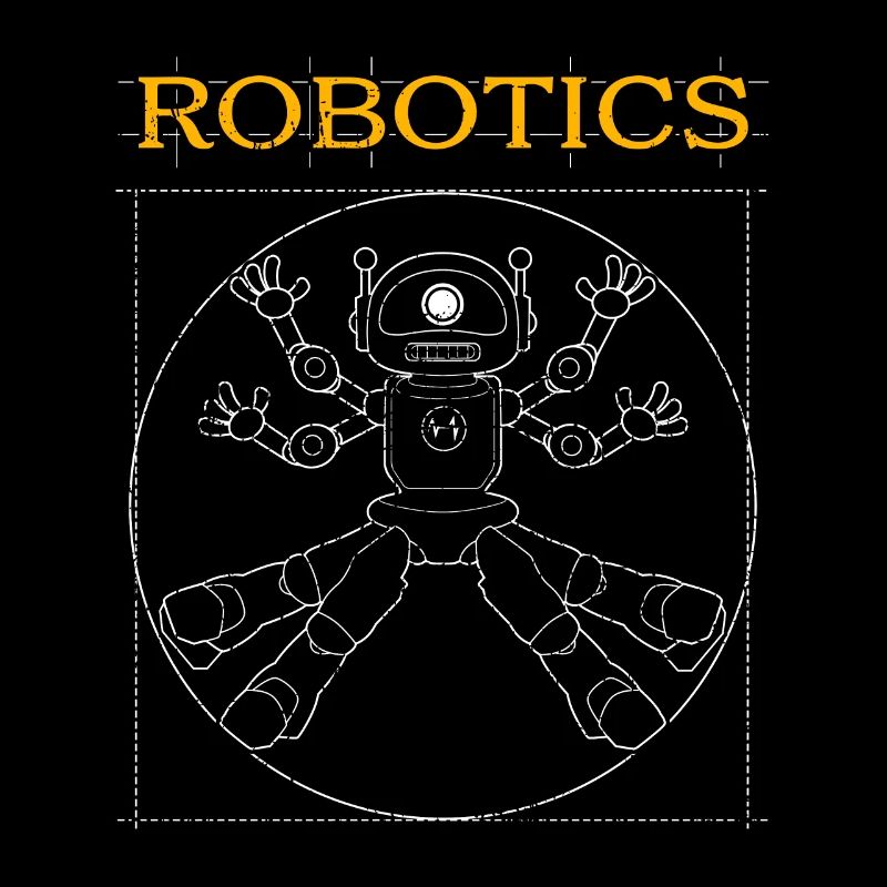Robotics Robot Robotics Vitruvian Man