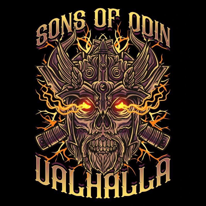 Söhne von Odin Valhala Stolz Wikinger Söhne