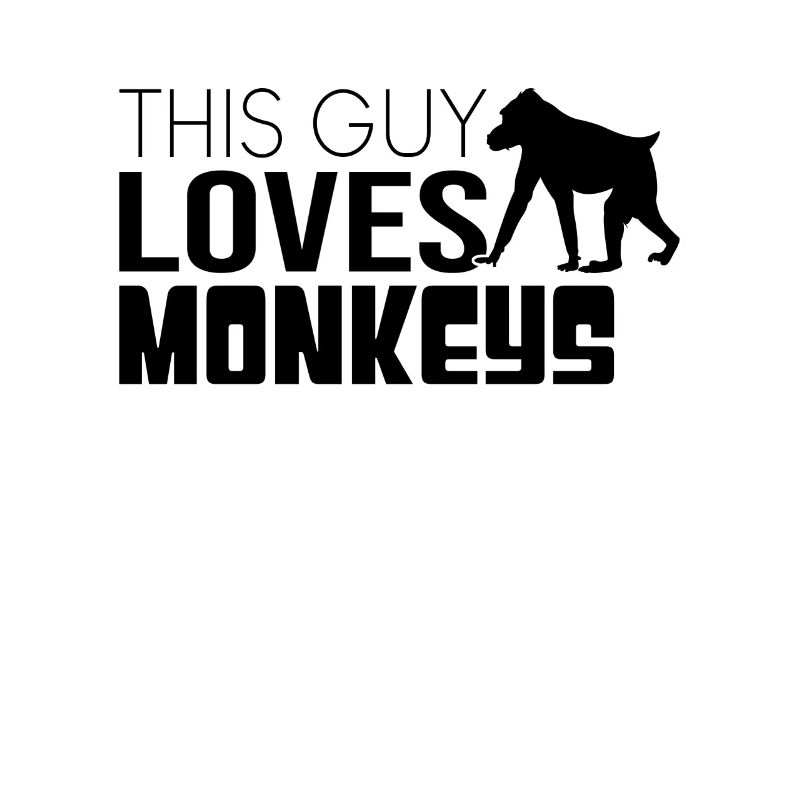 Ce gars aime les singes