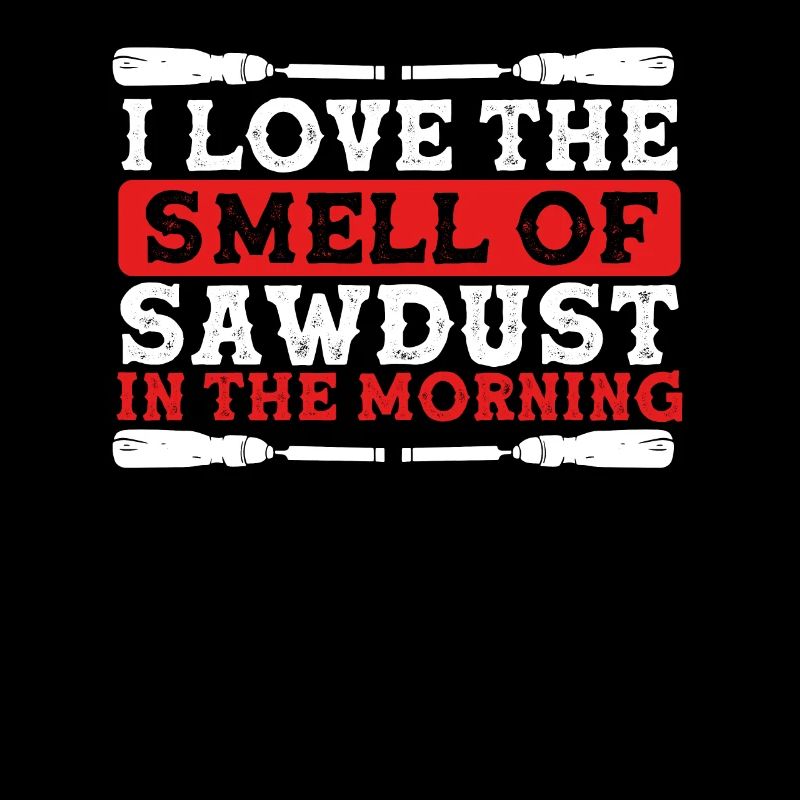 Outils et sciure de bois le matin