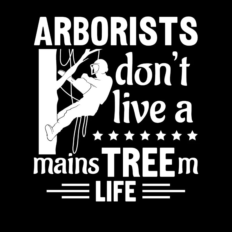 Baumkletterer Arborist Holzfäller Baumpfleger