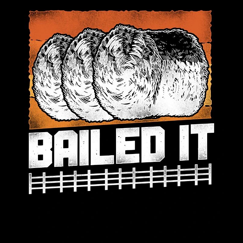 Farming Farmer Hay Bale Pun