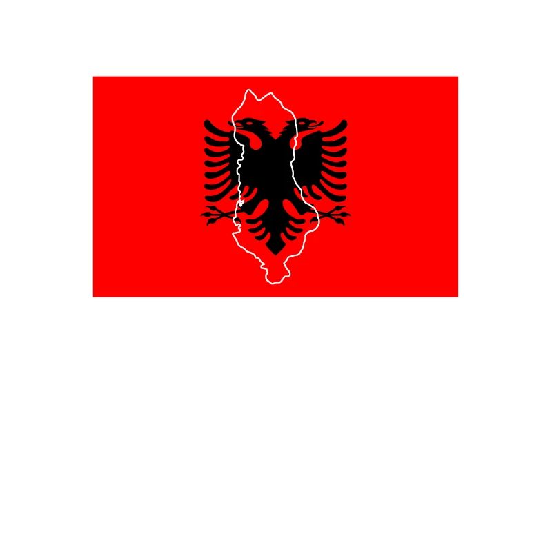 Drapeau de l’Albanie
