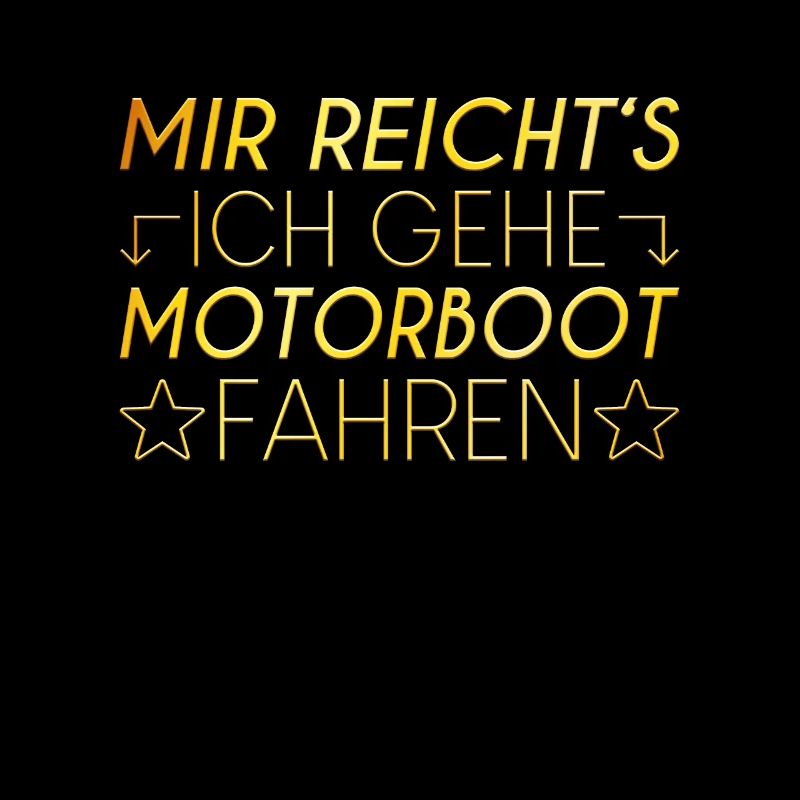 Motorboot Spruch