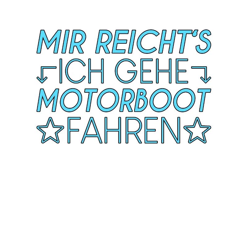 Motorboot Spruch