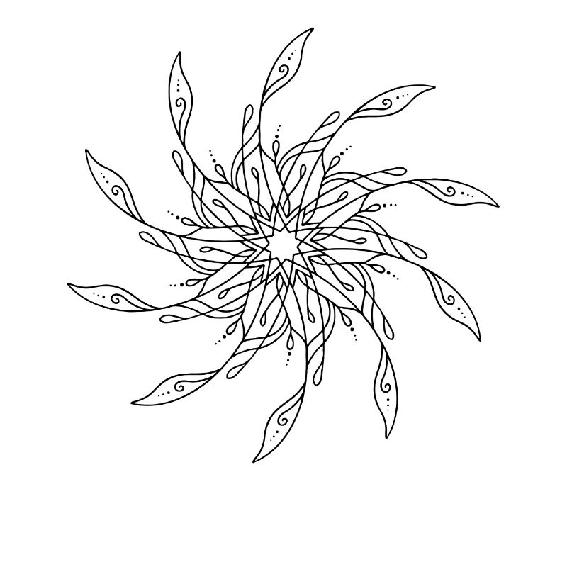 Rotating Mandala