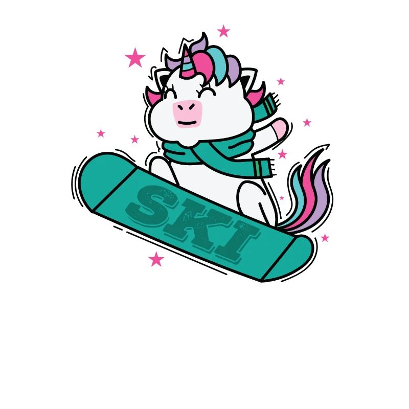 Licorne snowboard Ski