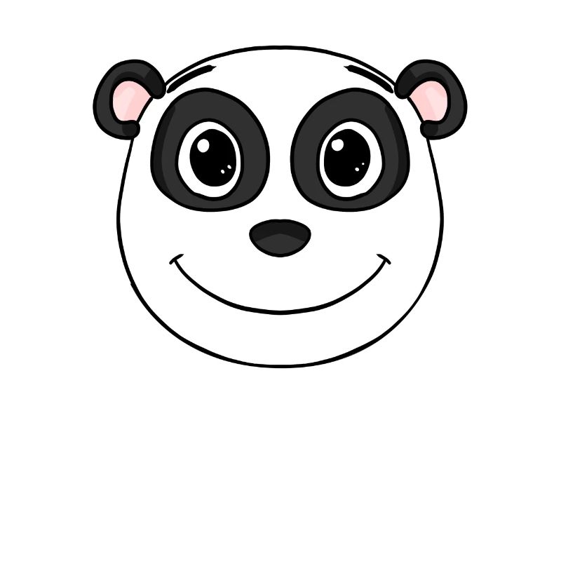 Panda Head Ours Mignon