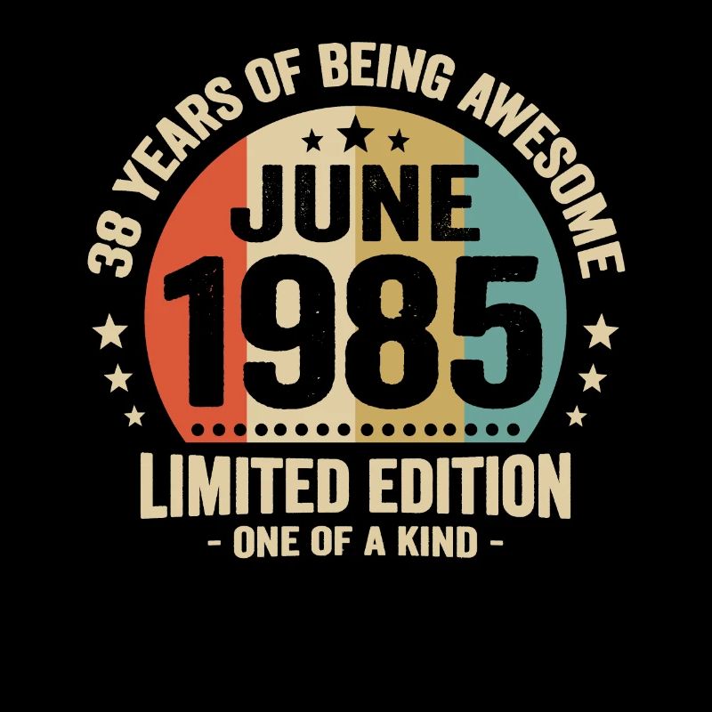 Juni 1985 38-jähriges Jubiläum Vintage-Geschenkidee