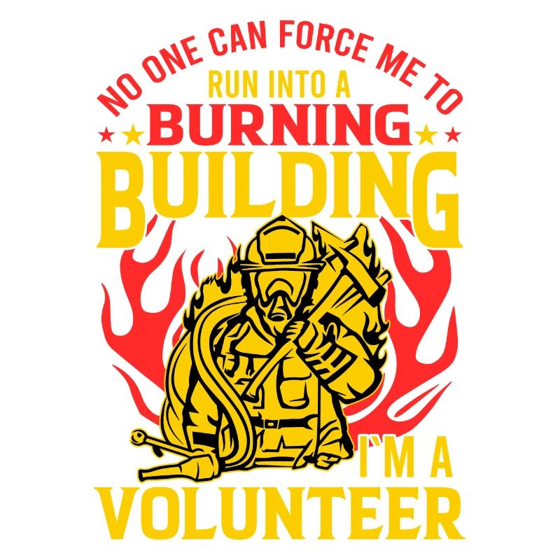No one can force me into a burning building