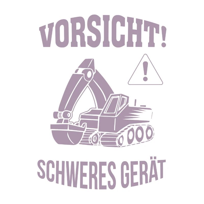 Bagger Baggerfahrer Baugeräteführer Schweres Gerät