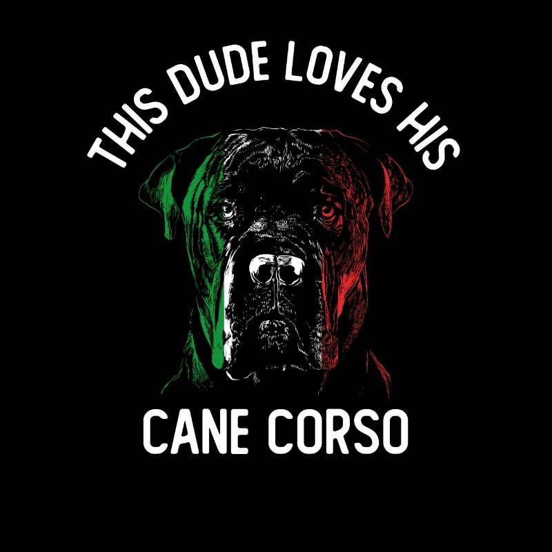 This Dude Loves His Cane Corso