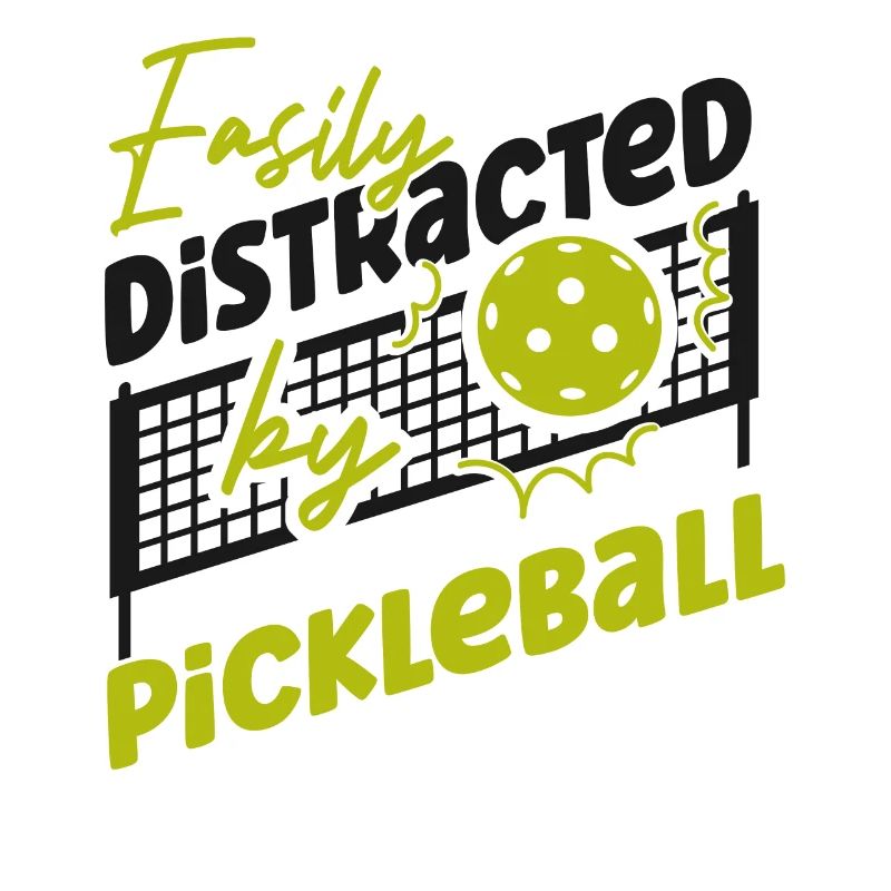 Le pickleball facilement distrait par